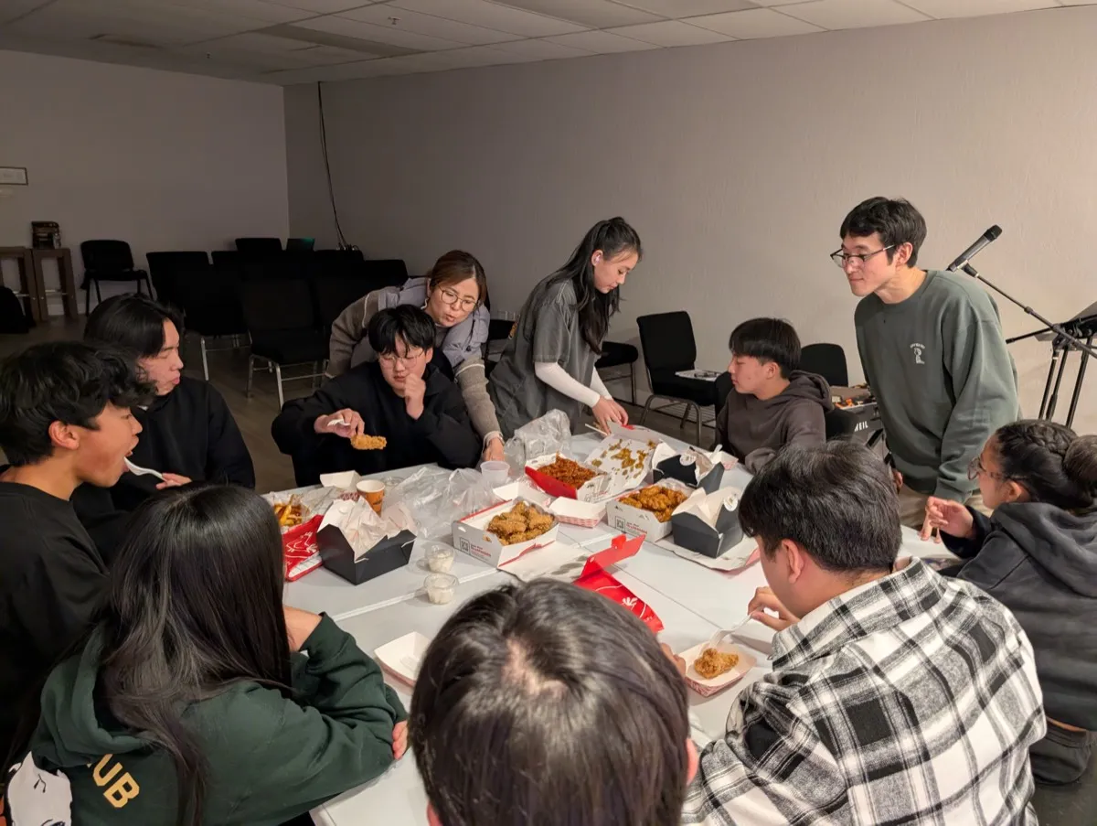 청년부 친교 시간